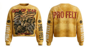 Sudadera Oversize de Estilo Urbano para Hombre, con Estampado Gráfico Personalizado Vintage, Cuello Redondo, Manga Corta, Informal, 100% Algodón - Product Image 5