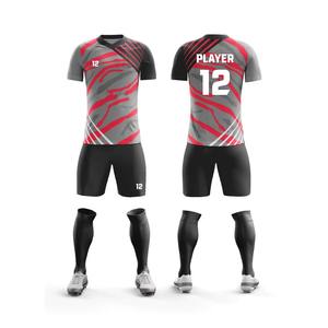 Conjunto de Uniforme de Fútbol Transpirable de Alta Calidad para Hombre, Talla Grande, Secado Rápido, Estilo Moderno, 100% Poliéster - Product Image 6