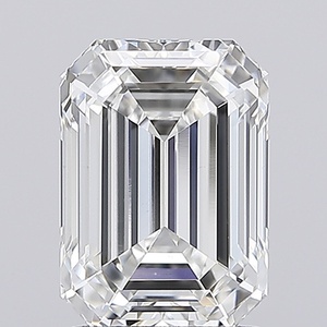 Diamant de laboratoire taille émeraude de 2,55 carats VS1, pierre de diamant synthétique lâche pour la création de bijoux, diamant de laboratoire de haute qualité - Product Image 3