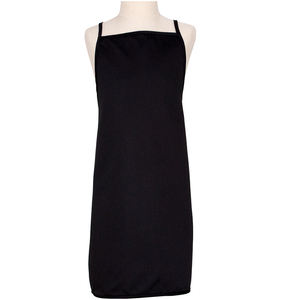 Tablier de cuisine professionnel noir sur mesure 2026, sans manches, unisexe, en polyester et coton, avec deux poches, pour hôtel et lave-vaisselle - Vente en gros - Product Image 4