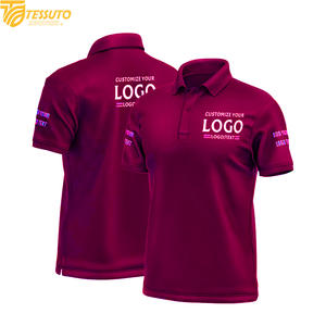 Camiseta Polo Personalizada para Hombre, Camiseta Polo de Algodón de Alta Calidad, Bordado e Impresión, Camiseta de Golf Especial para Negocios y Deportes - Product Image 1