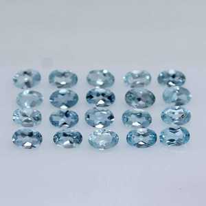 Aigue-marine naturelle ovale, pierre précieuse bleu ciel, 20 carats, certifiée ZUBEDA GEMS, prête pour la sertissage, fournisseur en gros - Product Image 4