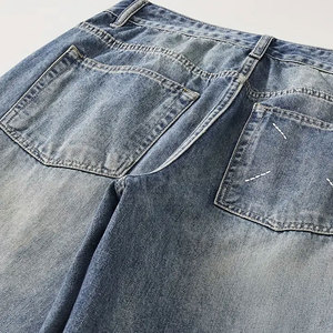 Pantalon baggy pour homme de qualité supérieure, dernier design, lavé, vente en gros, personnalisez votre propre pantalon baggy pour homme, fabriqué au Pakistan - Product Image 3