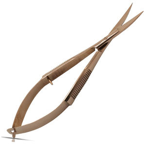 Tijeras de Acero Inoxidable con Logotipo Personalizado, Herramienta de Corte Profesional de Precisión, Mango Ergonómico, Instrumento de Belleza y Cuidado Personal, OEM - Product Image 6