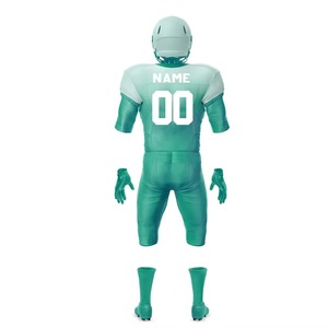 Conjunto de Uniforme de Fútbol Americano Sublimado Personalizado, Jersey y Pantalones, Absorbente de Humedad, Resistente, Transpirable, Ropa Deportiva de Entrenamiento - Product Image 3
