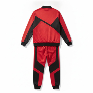 Ensemble de survêtement polaire pour homme OEM ODM, chaud et épais pour l'hiver, avec sweat à capuche et pantalon de jogging en coton lourd, idéal pour le sport - Product Image 4