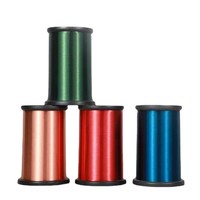 Alambre de Cobre Esmaltado 200 Grados Térmicos, Aislamiento de Doble Capa, Estándar IEC, Material para Bobinado de Motores de Nueva Energía