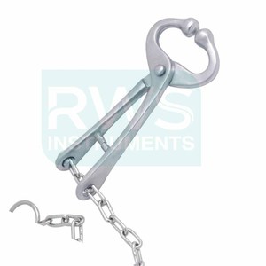 เครื่องมือ RWS รุ่นขายดีที่สุด คีมจับวัวสแตนเลส ได้รับการรับรองมาตรฐาน CE ระดับ Class II คีมจับจมูกวัวแบบกำหนดเองได้ - Product Image 3