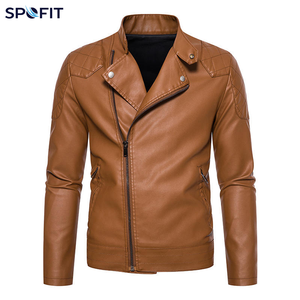 2025 New Unisex Spring Formal Motorcycle Windproof Bomber Jacket Canvas Genuine Leather Coated <b>Camouflage</b> Thin Loose Washed - Product Image 2