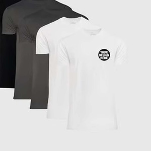 Custom <b>Curved</b> <b>Hem</b> <b>T</b>-<b>Shirt</b> Athletic Fit Private Label Drop Tail Tee Wholesale Custom Logo <b>Curved</b> <b>Hem</b> <b>T</b>-<b>Shirt</b> - Product Image 1