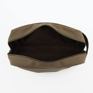 Bolsa de Aseo de Corcho y Lona Premium Unisex, Impermeable, de PVC y PU, con Cierre, Sostenible, para Cosméticos, para Mujer - Product Image 4