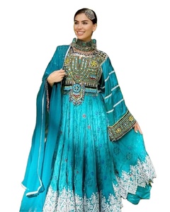 Offre Spéciale meilleur prix robes afghanes Kutchi Style ethnique fait à la main robe afghane femmes avec hommes gilet culture afghane robe de mariée - Product Image 1