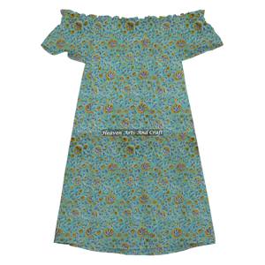 Nuevo Vestido Casual de Verano 2026 para Mujer, Estampado Floral, con Hombros Descubiertos, Elegante, a la Moda, Cintura Natural, Gran Venta - Product Image 5