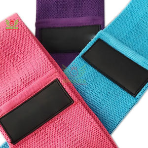 Set de Bandas de Resistencia para Entrenamiento de Cadera para Mujeres, Bandas Elásticas Anchas Antideslizantes para Ejercicios de Glúteos, de Poliéster Resistente - Product Image 3