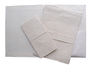Papiers de qualité supérieure en coton, 10 feuilles de papier à lettres A4 + 5 enveloppes, emballées en ensemble - Product Image 3