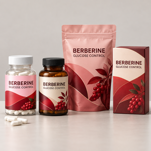 Capsules de berbérine HCl personnalisées en marque privée OEM ODM - Complément alimentaire à base de plantes antioxydant pour adultes, non destiné aux femmes enceintes - Product Image 4