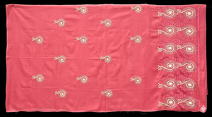 Wholesale Women Multi-Color Polyester Cotton Voile <b>Shawls</b> Floral Rhinestone <b>Embroidered</b> Breathable Soft Lightweight Elegant Wrap - Product Image 3