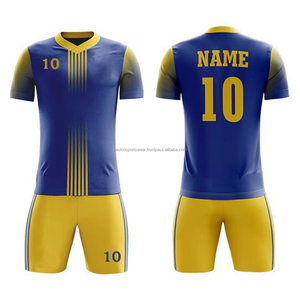 Nouveau style de maillot de football d'entraînement, uniforme de football personnalisé avec logo, vêtements pour hommes, vêtements de sport de qualité supérieure, uniformes de football 100% - Product Image 6