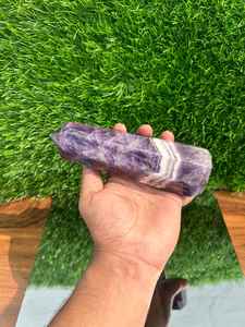 Vente en gros tour en cristal d'améthyste naturelle baguette traditionnelle Feng Shui Love Crystal Point Reiki Stone Home Decor Chakra Craft - Product Image 5