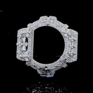 Reloj DW6900 Personalizado Ice Catalyst Diver, Analógico y Digital de Metal, Cristal Brillante, Estilo Hip Hop, Lujo Urbano, Moda Callejera GSHOK - Product Image 1