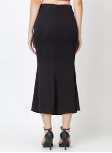 High Quality Women Fishstyle Ankle-Length Elegant Regular Waistline Summer Wear Solid Pattern 120g Fabric Quick Dry Skirt - Product Image 3