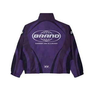 Survêtement à capuche de haute qualité, dernier design, fermeture éclair sur le devant, respirant, imperméable, en polyester, pour l'hiver - Product Image 4