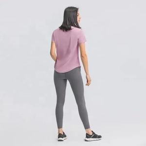 Custom Logo Women's Summer Regular Fit Short Sleeve 100% Cotton Canvas T-Shirt Puff Printed O-Neck Embroidery Decoration - Product Image 5