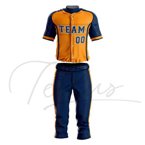 Uniformes de Béisbol Profesionales Hechos en Pakistán, Camisetas de Béisbol para Hombre, Uniforme de Béisbol - Product Image 1