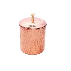 Durable Design Copper Water Pitcher for Kitchen Dining <b>Table</b> Beverage Storage and Serving Purpose - Product Image 6