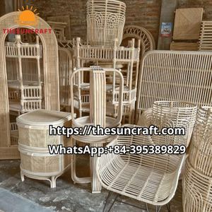 Silla de Comedor Apilable de Diseño Moderno para Hogar, Oficina, Parque, Eventos y Bodas, Silla de Comedor Europea de Ratán Natural - Product Image 2