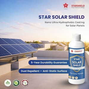 Revêtement Nano Hydrofuge pour Panneaux Solaires Anti-Poussière Résistant aux UV Traitement Anti-Statique pour Verre Solaire - Product Image 3