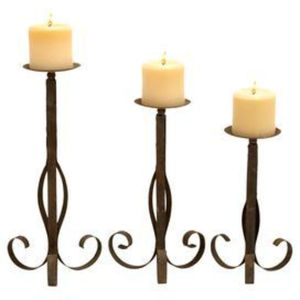 Nuevo Portavelas Cónico de Metal con Recubrimiento de Polvo Negro para Decoración del Hogar y Navidad, Hecho a Mano - Product Image 3