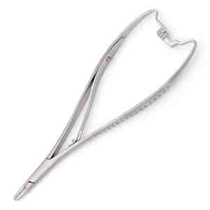 Porte-aiguille Lichtenberg pour instruments chirurgicaux dentaires, porte-aiguilles orthodontiques légers, forceps dentaires en acier inoxydable - Product Image 3