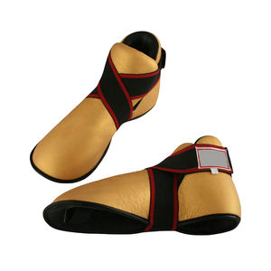 Nouveaux protège-pieds de karaté, taekwondo et kickboxing en cuir de qualité supérieure, imperméables, durables, respirants et doux pour l'entraînement aux arts martiaux - Product Image 3