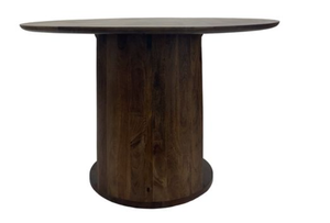 Table à manger ronde moderne en bois, table de dîner contemporaine pour la maison, l'hôtel, l'appartement - Product Image 2