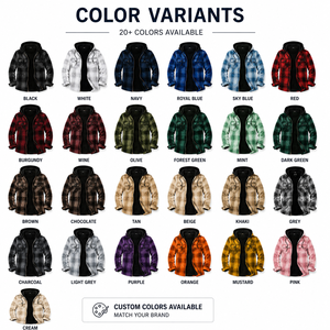 Nouvelle Veste Chemise Homme Hiver Chaude en Polaire Décontractée à Capuche, Motif Écossais, Grande Taille, Écologique, Style Streetwear, en Flanelle Collée, Vente en Gros - Product Image 5
