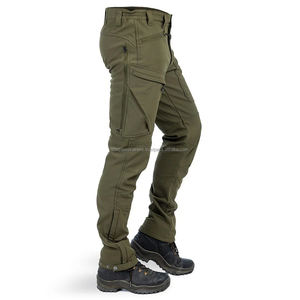 Marque personnalisée Pantalon cargo d'extérieur pour hommes Softshell Tactique Imperméable Travail Randonnée Pantalon Multi Poche - Product Image 2