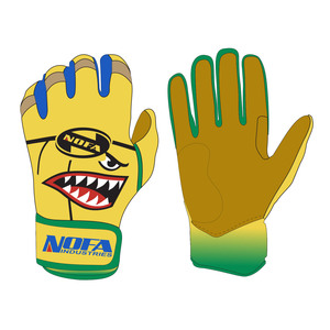 Guantes de Béisbol Personalizados OEM de Marca Propia, Alto Agarre, Cuero Acolchado de Alto Rendimiento, Cierre de Hebilla Ambidiestro, Guantes Deportivos para Equipo - Product Image 6