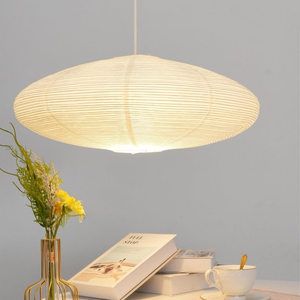 Lampe suspendue en <span class=keywords><strong>papier</strong></span> <span class=keywords><strong>de</strong></span> <span class=keywords><strong>riz</strong></span> SIMIG, luminaire suspendu design pour salon, salle à manger, chambre à coucher, cuisine - Product Image 5