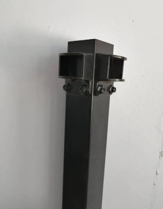 เสาอลูมิเนียมสําหรับรั้วและประตูสวนกลางแจ้งในพื้นและเสาเสาหน้าแปลน - Product Image 6