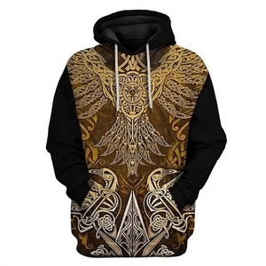 Últimas Novedades en Sudaderas con Capucha 2026: Serie Vikinga de Moda, Diseño Superior con Estampado Digital 3D para Cosplay Vikingo - Product Image 5