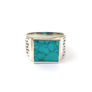 <b>Turquoise</b> Mens Fine <b>Ring</b> 5.2 Grams Weight - Product Image 1