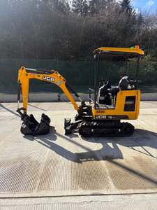 รถขุดขนาดเล็ก JCB 16C-1 สภาพดีเยี่ยม น้ำหนัก 1.2 ตัน พร้อมเครื่องยนต์ Kubota รถขุดล้อยาง ความจุ 2 ตัน - Product Image 6