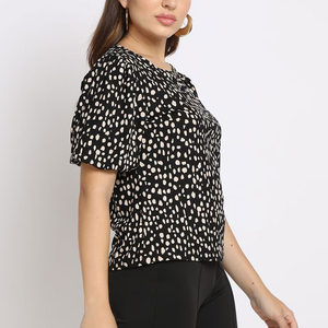 T-shirts en toile pour femmes, style western personnalisé, sublimation, vêtements d'été, décontractés, 100% coton, respirants, séchage rapide, logo personnalisable - Product Image 3