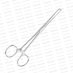 Pinzas de tejido Allis de 6, 7-1/2 y 8 pulgadas, con dientes 4x5, 5x6, 6x7, agarre atraumático, para rhytidectomía y levantamiento de cuero cabelludo, instrumento quirúrgico de Vaslcare - Product Image 2
