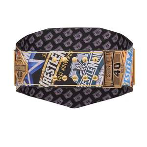 Cinturón de Campeonato Réplica de la Era Moderna de WrestleMania, 40 Años - Product Image 4