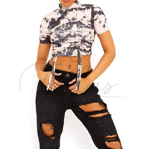 2026 Unique Style Women Crop Tops Cheap Price Women's Breathable Crop Top Simple Solid <b>Colour</b> High Quality Crop Tops For Women - Product Image 6