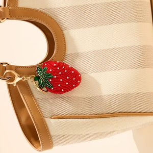 Handcrafted Flower Hanging <b>Ornament</b> Charm Beaded Embroidery Traditional Symbol for Wall Elegant Accent the exports - Product Image 1