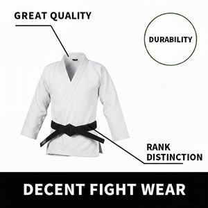 Kimono de BJJ Verde Oliva, 100% Algodón, Corte Regular, Transpirable, Unisex, Ropa de Artes Marciales para Adultos, Impresión por Transferencia de Calor de una Sola Pieza - Product Image 5