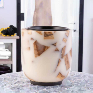 Resin Wood Eco-Friendly Religious Bakhoor Burner for Arabic Ramadan-Eid & Wedding <b>Gifts</b> 100% Natural Incense Burner MULTI CRAFT - Product Image 1